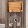 Estante de Almacenamiento de Acero Inoxidable, Estante sin Perforaciones para Tapas de Ollas Montado en la Pared, Estante para Tabla de Cortar debajo del Gabinete, Estante para Esponjas, Gancho para Estante de Almacenamiento de Lavabo