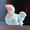 Figura de Animal de Cerámica para Mascota de Té, Caballo Pequeño Fresco y Lindo Obra de Arte para Mesa de Té