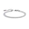 Pulsera Exquisita de Acero Inoxidable Europeo y Americano, Multicolor de Múltiples Capas Incrustada, Pulsera DIY Hecha a Mano para Mujer, Joyería de Lujo Ligero de Nicho de Alta Gama