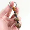 Llavero Creativo de Madera, Joyería de Sándalo, Cuentas de Sándalo Verde, Palo de Rosa, Regalo para Hombres y Mujeres, Regalo para Parejas, Estilo Étnico