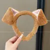 Nuevas diademas de dibujos animados para mujer, diseñadas para lavarse la cara, populares para usar con mascarillas faciales, de ala ancha, sencillas, elegantes y de alta calidad, accesorios para el cabello