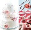 Molde de Fondant para Pastel de 3 Piezas con Rosas y Claveles Juego de Cortadores de Rosas