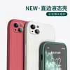 Adecuado para funda de teléfono móvil Apple 13 silicona líquida funda protectora iphone13promax 13mini funda suave anticaídas