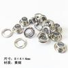 Ilhós de Metal para Pendurar Cartões, Diâmetro Interno 4mm, Ilhós Pequenos de Cobre/Ferro para Cartão de Papel, Ilhós Coloridos para Tênis de Moletom, Rebites Vazados