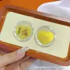 Pegatinas Doradas para Teléfono, Princesa, Por Favor Hazte Rico, Te Amo por Diez Mil Años, Imanes para Refrigerador, Regalos para Transmisiones en Vivo, Venta al por Mayor, Año Nuevo