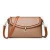 Bolso Versátil y Elegante para Mujer, Bolso Pequeño de Piel Suave con Hebilla de Cierre, Nuevo Bolso de Hombro Cruzado de Moda Primavera y Verano para Mujer