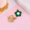 Accesorios de Joyería de Aleación Esmaltada DIY Colgantes Pequeños de Plumeria Coloridos Dijes Accesorios de Flor para Collar Pulsera Hechos a Mano