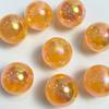 Cuentas redondas Mabei luminosas de 16 mm, color arcoíris, color sol, material para pulsera DIY, color polvo de cebolla, agujero recto, accesorios de joyería