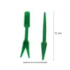 Conjunto de ferramentas de jardinagem pequena pá conjunto de três peças pá vegetal flor crescente pinho solo pá cabo de plástico tinta spray ancinho de três garras