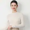 Suéter de lana de alta calidad, finamente hilado, sin costuras y delicado, apto para la piel, simple y versátil, perfecto como capa base para otoño e invierno, un top sofisticado y elegante