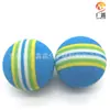 Pelota de masaje Eva fitness negra perforada de alta densidad cabeza de pistola de fascia cabeza de masaje de fascia de espuma esponja