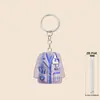 Chaveiro Decorativo 2D Uniforme de Enfermeira Acrílico Formato de Árvore de Natal Plano Cruzamento de Fronteira Pingente de Carro Novo Modelo