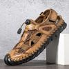 Sandalias casuales de verano 2022 para hombre, zapatos de playa de malla transpirable para hombre, sandalias casuales de talla grande para exteriores para hombre