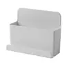 Soporte de Teléfono Multifuncional para Pared sin Clavos Estante de Almacenamiento Bolsa de Basura Control Remoto Artículos Varios Cocina Baño Estudio Caja de Almacenamiento