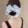 Goma de Pelo Plisada Extra Grande Multicapa para Mujer, Nuevo Estilo 2025 para Moño, Accesorio para el Cabello de Alta Gama