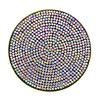 Posavasos de silicona con ranura para taza y aislamiento antideslizante con incrustaciones de diamantes, suministros especiales transfronterizos para automóviles con diamantes de colores creativos