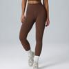 Traje de yoga Leica de estilo Lulu, traje de fitness desnudo de alta gama, dos piezas, ropa deportiva ajustada y de alta elasticidad para mujer