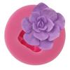 Planta tipo flor carnuda Flip Açúcar molde de silicone bolo de chocolate Molde de panificação Ferramentas decorativas Bolo Molde Multi
