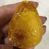 Pingente de Cera de Abelha Amarela Gordura de Frango Flor Demônio Amarela Mel Âmbar Novo Cera de Abelha Gordura de Frango Amarela Homens e Mulheres Pingente de Flor Exquisito