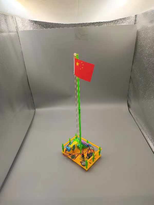 语音升国旗组装图