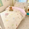 Nuevo Juego de Ropa de Cama de Algodón 100% para Dormitorio de Estudiantes Universitarios de 2026, Funda de Edredón de Algodón Puro, Sábana Plana Individual, Sábana Ajustable, Ropa de Cama