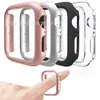 Adecuado para Caja de Marco de Apple Watch, Caja Hueca de PC de Media Cubierta, Carcasa Protectora para Apple Watch 78910/11