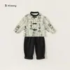Conjunto de primavera e outono para meninos liquidação Conjunto esportivo para meninos