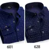 Camisas Cálidas Genuinas al por Mayor para Hombres de Mediana Edad en Otoño e Invierno, Ropa de Papá Holgada y sin Planchar, Camisas de Terciopelo Engrosadas de una Sola Pieza