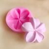 Molde de Silicona de Plumeria de Dibujos Animados para Bricolaje, Molde para Chocolate, Queso, Mousse, Velas Aromáticas, Yeso, Jabón, Huevo