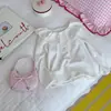 Camiseta Base para Niña Otoño 2026 Nuevo Estilo Camiseta de Manga Larga con Volantes de Encaje para Niños Top con Cuello de Muñeca para Bebé Niña
