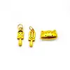 Prata 925 Banhada a Ouro Gato Desenho Animado Baguete Contas de Transferência Fofo Miau Pulseira Baguete Contas Passepartout Acessórios DIY