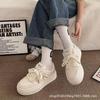 Tenis Blancos para Mujer Primavera 2025 Versátiles Transpirables Casuales Primavera/Otoño/Verano Lona Tenis Deportivos Zapatos de Malla Ligeros y a la Moda