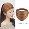 Nova Faixa de Cabelo Bordada para Primavera e Verão Pressione o Cabelo Faixa de Cabelo de Aba Larga Acessório de Cabeça Estilo Coreano Doce Cobertura de Cabelo Branca Faixa de Cabeça Feminina Faixa de Cabeça Versátil