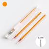 1.0 Flor de Cerezo 0.6 Pluma Blanca de Alto Brillo 0.8m Punta de Bala Arte de Dibujo Dorado Pluma Dorada Pluma Baifu Blanco Dorado Pintada a Mano