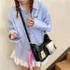 Diseño Único Versión Tarjeta Pequeña Bidimensional Bolso de Hombro Cruzado, Bolso Básico de Grano Pequeña Capacidad, Bolso para Dolor, Bolso para Bebé para Mujeres