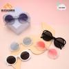 Gafas de Sol para Niños Resistentes a UV Gafas Redondas Resistentes a UV Niñas Lentes Polarizadas Moda Gafas para Niños