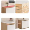 Mueble de TV de pizarra para sala de estar, adecuado para casas pequeñas, simple y de lujo ligero, modelo alto, mesa de centro y mueble de TV de madera maciza de pie