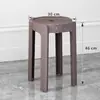 Directamente del fabricante, taburetes de plástico engrosados para uso doméstico, taburetes de comedor apilables, cómodos para sentarse a largo plazo, taburetes de molino de viento