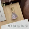 Nuevo Producto de Comercio Exterior Transfronterizo: Collar Estilo Luna de Ojo de Gato Natural, Naturalmente Elegante y Hermoso, Colgante de Buda, Descuento por Cantidad Grande