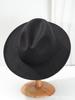 Sombrero de Copa Occidental de Fieltro Suave para Hombre y Mujer Sombrero de Copa de Corazón de Durazno Sombrero de Ala Plana Sombrero de Bola de Ala Ancha Sombrero para Proteger del Sol