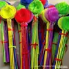 Vara de Bambu Rede de Pesca Retrátil Infantil Rede para Libélula Borboleta Rede de Coleta Rede para Insetos Rede de Coleta Externa Vara Telescópica Brinquedo