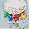 Chaveiro Pingente Boneco M Bean de Chocolate Venda Quente Transfronteiriça Pingente Pequeno para Bolsa de Casal Chaveiro de Carro Desenho Animado