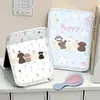 Espejo de Maquillaje de Cachorro Lindo, Estilo Nuevo, Engrosado, Adecuado para Uso en Casa, Viajes, Portátil, Anticaídas, Espejo de Tocador de Alta Definición