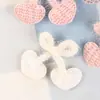 Nuevo Pasador de Pelo con Lazo de Corazón Dulce y Femenino Pasador de Pelo con Lazo Accesorios de Ambiente DIY