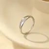 Venda Direta da Fábrica Anel Céu Estrelado em Prata Esterlina 925 para Mulheres, Novo Modelo Transfronteiriço com Cravação de Diamante, Acessório Estiloso Mais Vendido em Estoque