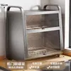 Y*H Nuevo Estante de Almacenamiento para Platos Estante de Almacenamiento de Cocina Gabinete Doméstico para Platos Estante Escurridor Tazones y Palillos Almacenamiento de Vajilla