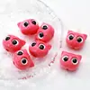 Cabeza de Gato Linda y Adorable de Ojos Grandes Cuentas Sueltas Cuentas de Búho Material Acrílico DIY Pulsera Cadena de Teléfono Cuentas