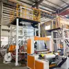 Máquina Sopradora de Filmes Tipo 900 ABA com Equipamento de Rebobinamento Automático Coextrusão Multicamadas Fabricação de Sacos Máquina Sopradora de Filmes Automática de Alta e Baixa Pressão