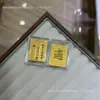 Adesivo de Telefone Ouro Puro 999 2mg Shuibei Adesivo Popular Dourado para Traseira de Telefone Loja de Ouro Transmissão ao Vivo Pequenos Presentes Físicos Varejo