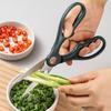 Tijeras de acero inoxidable para el hogar, tijeras para huesos de pollo, tijeras 9180, tijeras multifuncionales de cocina, tijeras para refrigerador, tijeras para huesos de pollo.